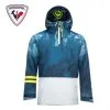 Anorak De Ski ROSSIGNOL Exces Ride Free Bleu Marbré Homme -Ski Pants anorak de ski rossignol exces ride free bleu marbre homme