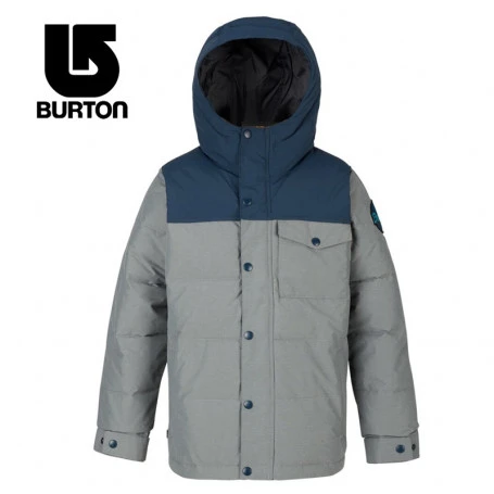 Blouson BURTON Boys Barnone Gris / Bleu Junior 3 Blouson BURTON Boys Barnone Gris / Bleu Junior