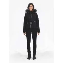 Ski Pants -Ski Pants blouson de ski poivre blanc w19 0806 woa noir femme 1