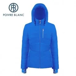 Blouson De Ski POIVRE BLANC W19-1006 WO Bleu Femme