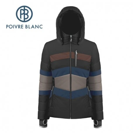 Blouson De Ski POIVRE BLANC W19-1006 WO Noir Femme 3 Blouson De Ski POIVRE BLANC W19-1006 WO Noir Femme