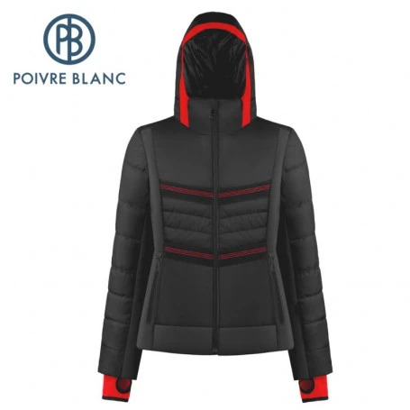 Blouson De Ski POIVRE BLANC W20-1004 WO Noir Femme 3 Blouson De Ski POIVRE BLANC W20-1004 WO Noir Femme
