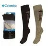 Chaussettes Chaude Columbia En Laine Mérinos Pour Le Sport D'hiver -Ski Pants chaussettes de ski columbia anthracite grise hommes