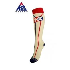 Chaussettes De Ski K2 Classic Blanc Unisexe