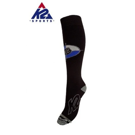 Chaussettes De Ski K2 Factory Noir Unisexe 3 Chaussettes De Ski K2 Factory Noir Unisexe