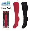 Chaussettes De Ski (Pack X2) RYWAN Glam's Femme - Sport A Tout Prix -Ski Pants chaussettes de ski pack x2 rywan glam s femmes