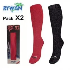Chaussettes De Ski (Pack X2) RYWAN Glam's Femme - Sport A Tout Prix