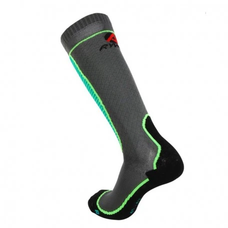 Chaussettes De Ski RYWAN Protect Gris / Vert Unisexe 4 Chaussettes De Ski RYWAN Protect Gris / Vert Unisexe - Image 2
