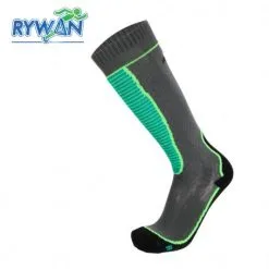 Chaussettes De Ski RYWAN Protect Gris / Vert Unisexe