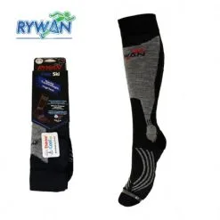 Chaussettes De Ski RYWAN Speed Noir Unisexe