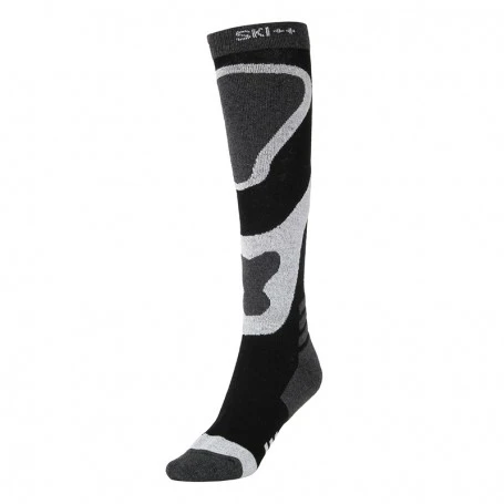 Chaussettes De Ski SKI SOCKS Noir / Gris Unisexe 3 Chaussettes De Ski SKI SOCKS Noir / Gris Unisexe