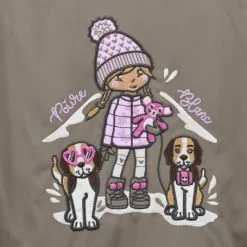 Tenue Pour Le Ski POIVRE BLANC Pour Les Enfants En Destockage -Ski Pants combinaison de ski poivre blanc w17 1030 bbgl marron bb fille 1