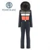 Ensemble De Ski POIVRE BLANC Chic Et Tendance En Déstockage -Ski Pants combinaison de ski poivre blanc w18 0830 blue marine femme