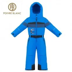 Combinaison De Ski POIVRE BLANC W21-0930 BBBY Bleu Diva BB Garçon