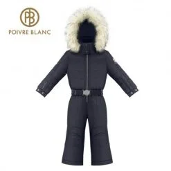 Combinaison De Ski POIVRE BLANC W21-1030 BBGL/A Bleu Marine BB Fille