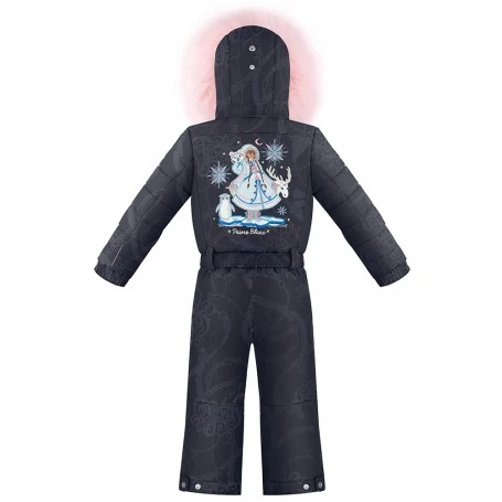 Combinaison De Ski POIVRE BLANC W21-1030 BBGL/A Embo Bleu Marine BB Fille 4 Combinaison De Ski POIVRE BLANC W21-1030 BBGL/A Embo Bleu Marine BB Fille - Image 2