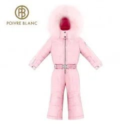 Combinaison De Ski Poivre Blanc Totalement Travaillée Et Féminine à - 50 %