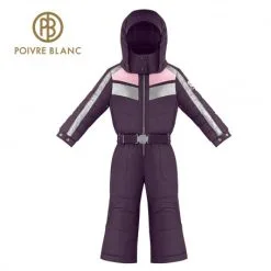 Combinaison De Ski POIVRE BLANC W21-1030 BBGL/C Prune BB Fille