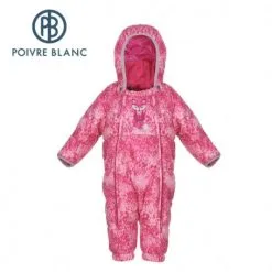 Combinaison Ski Enfant Poivre Blanc En Destockage