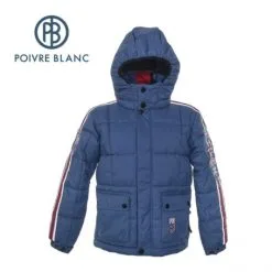 POIVRE BLANC Doudoune De Ski P.BLANC Quilting Jkt Indigo BB Garçon