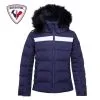 Doudoune De Ski ROSSIGNOL Girl Hiver Polydown Bleu Nuit Fille