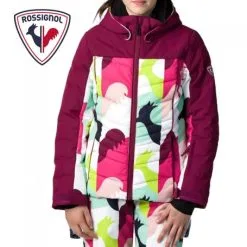 Doudoune De Ski ROSSIGNOL Girl Polydown Imprimé Fille