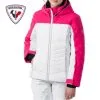Doudoune De Ski ROSSIGNOL Girl Polydown Pearly Rose / Blanc Fille