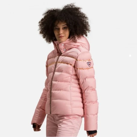 Doudoune De Ski ROSSIGNOL Hiver Satin Rose Femme 4 Doudoune De Ski ROSSIGNOL Hiver Satin Rose Femme - Image 2
