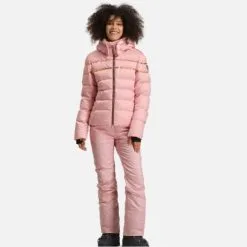 Doudoune De Ski ROSSIGNOL Hiver Satin Rose Femme 11 Doudoune De Ski ROSSIGNOL Hiver Satin Rose Femme -Ski Pants doudoune de ski rossignol hiver satin rose femme 4