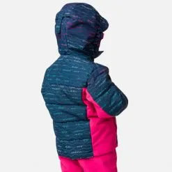 Doudoune De Ski ROSSIGNOL Kid Flocon Bleu / Rose BB Fille -Ski Pants doudoune de ski rossignol kid flocon bleu rose bb fille 2