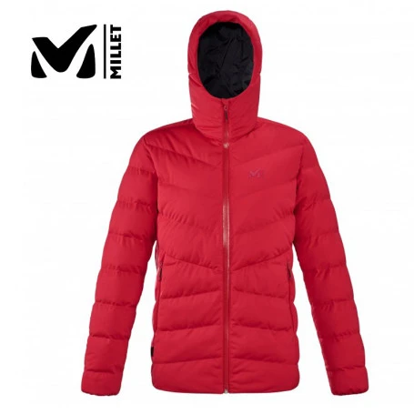 Doudoune MILLET Iwate Stretch Rouge Femme 3 Doudoune MILLET Iwate Stretch Rouge Femme