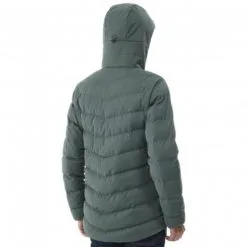 Une Doudoune Chaude MILLET Pour L'après-ski Et La Ville En Déstockage -Ski Pants doudoune millet iwate stretch vert gris femme 2