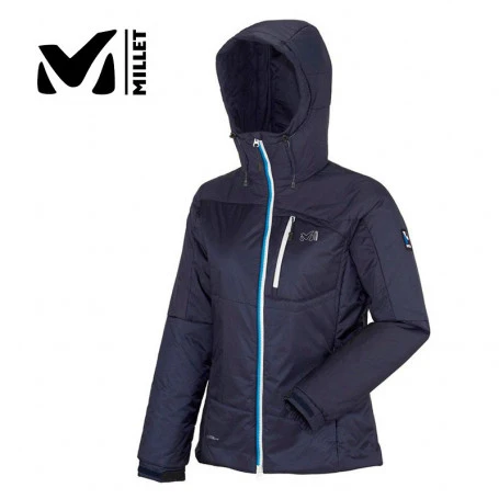Doudoune MILLET Trilogy Primaloft Hoodie Bleu Femme 3 Doudoune MILLET Trilogy Primaloft Hoodie Bleu Femme