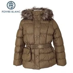 Doudoune POIVRE BLANC W13-1208 BBGL/A Or BB Fille