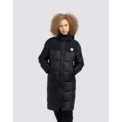 Manteau ELEMENT Dulcey Puff Long Noir Femme -Ski Pants manteau element dulcey puff long noir femme 1