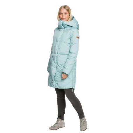 Manteau ROXY Abbie Bleu Ciel Femme 5 Manteau ROXY Abbie Bleu Ciel Femme - Image 3