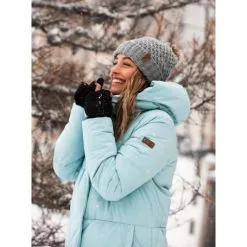 Manteau ROXY Abbie Bleu Ciel Femme 11 Manteau ROXY Abbie Bleu Ciel Femme -Ski Pants manteau roxy abbie bleu ciel femme 4