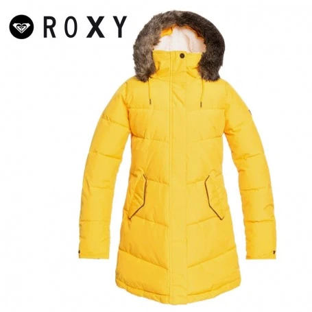 Manteau ROXY Ellie Jaune Femme 3 Manteau ROXY Ellie Jaune Femme