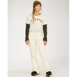 Pantalon De Ski BILLABONG Terry Ecru Femme -Ski Pants pantalon de ski billabong terry ecru femme 2