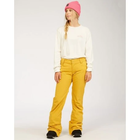 Pantalon De Ski BILLABONG Terry Jaune Femme 5 Pantalon De Ski BILLABONG Terry Jaune Femme - Image 3