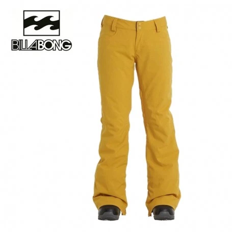 Pantalon De Ski BILLABONG Terry Jaune Femme 3 Pantalon De Ski BILLABONG Terry Jaune Femme