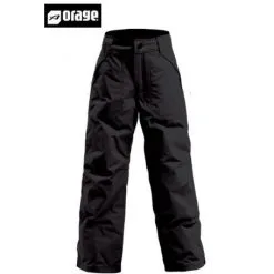 Pantalon De Ski ORAGE Junior Tarzo Noir Garçon