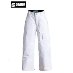 Pantalon De Ski ORAGE Junior Tassara White Fille - Sport Annecy