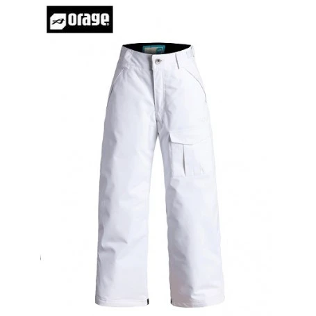 Pantalon De Ski ORAGE Junior Tassara White Fille - Sport Annecy 3 Pantalon De Ski ORAGE Junior Tassara White Fille - Sport Annecy