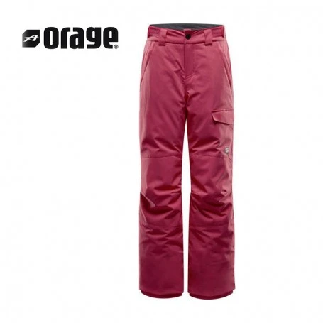 Pantalon De Ski ORAGE Tassara Rose Fille 3 Pantalon De Ski ORAGE Tassara Rose Fille