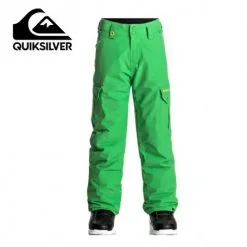 Pantalon De Ski QUIKSILVER Porter Vert Junior