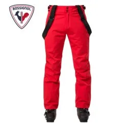 Pantalon De Ski ROSSIGNOL Course Rouge Homme