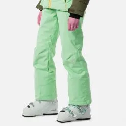Pantalon De Ski Rossignol Junior à Prix Réduit -Ski Pants pantalon de ski rossignol girl ski menthe fille 2