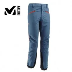 Pantalon Ski De Rando MILLET Touring Shield Bleu Gris Homme
