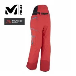 Pantalon Ski De Rando MILLET White Neo Cargo Hibiscus Femme